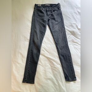 Levi’s 710 Super Skinny Jean in Charcoal